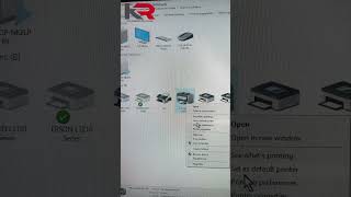 Set your printer as a default  #slow #youtube #laptop #laptoptech #youtubeshorts #windows #computer