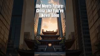 Old Meets Future: China Like You’ve Never Seen #china #traditional  #ia  #Innovation #shorts