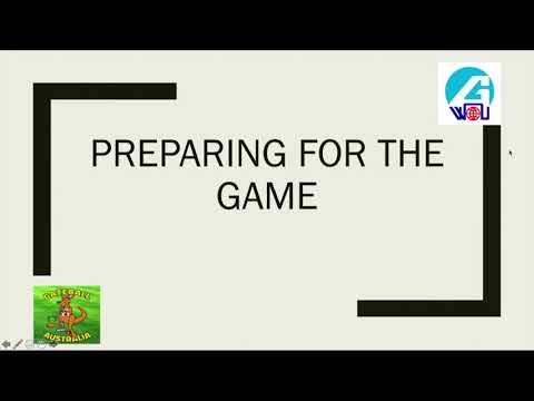 Article 5 (Preparing for the game)