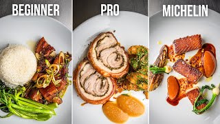 Cooking Pork Belly In 3 Levels Of Difficulty