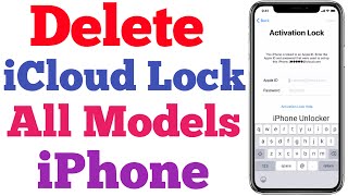 How To To Delete iPhone iCloud Lock | Unlock iPhone Activation Lock | Bypass iPhone