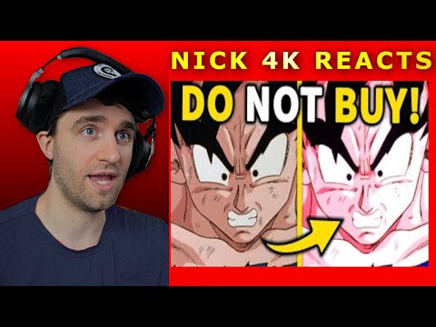 The EMBARRASSING Failure of Dragon Ball Z Home Releases | NICK 4K REACTS