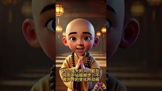 鸿雯小师傅：《内心强大》 #正能量 #一个故事 #人生感悟 #佛教智慧#人生哲理 #佛教卡通