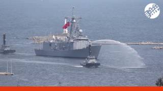 海軍派里軍艦返國增添新戰力