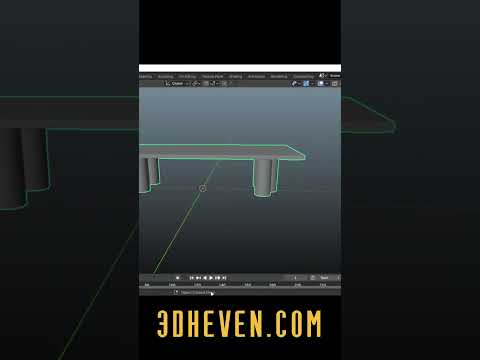 Dinning Table UV Unwrap #blender3d #blender | #3DHEVEN