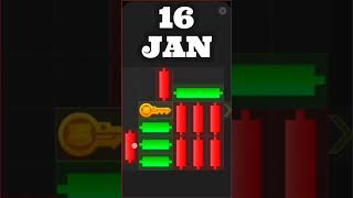 16 January Mini puzzle game Solved | #hamsterkombat #season2 #minigame #solved #today #minipuzzle