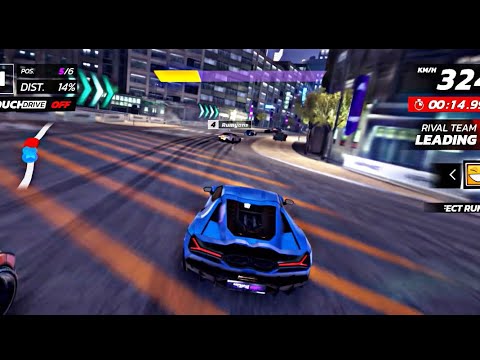 ASPHALT UNITE LAMBORGHINI REVUELTO GAMEPLAY OH HIGH GRAPHICS AND FPS.