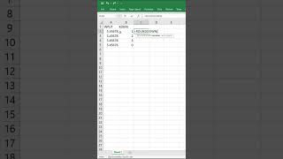 Fungsi ROUNDDOWN pada Excel - MasterExcelCode #excel #formulaexcel #functionexcel #microsoftexcel