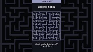 Can You Solve All 3 Maze Puzzles? 🧩 Brain Game Challenge!