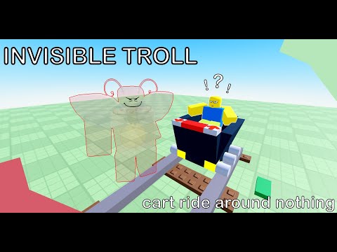 NEW GLITCH in cart ride around nothing?