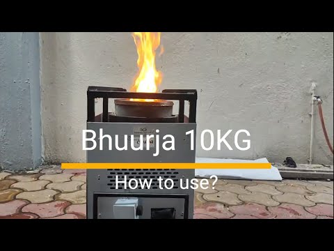 How to use Eco Chulla Bhuurja 10kg and how to clean it ?