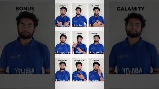 Learn these words in Indian Sign Language
