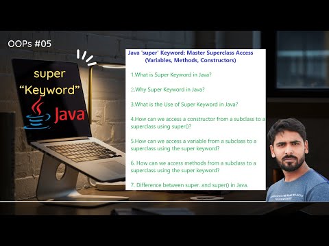 super keyword in java | super keyword in java in Hindi What, Why, How to Use 'super' #SuperKeyword