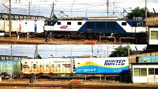 EF64 1005 貨物列車 3050レ ランテック UF43A積載