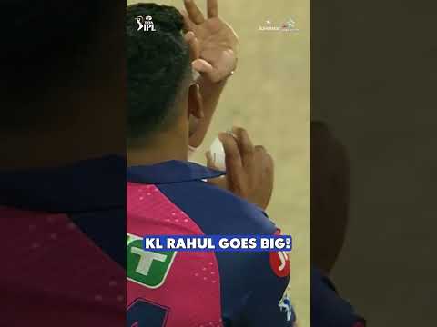 klrahul latches on to it for a maximum 🏏✨ #ipl #ipl2025 #delhi  #latestupdate