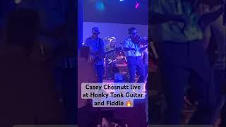 Live at Honky Tonk Texas #guitar #fiddle #texascountry #caseychesnutt #gibson #es335 #texasmusic