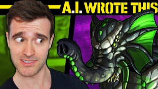 Can I Draw Demons from Ridiculous AI Generated Lore?