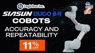 SIASUN DUCO COBOTS: accuracy and repeatability - 11% OFF | Logicbus