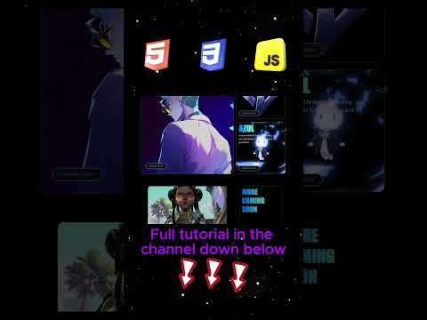 Create the Most Amazing HTML, CSS & JavaScript Project on YouTube | Step-by-Step Guide.