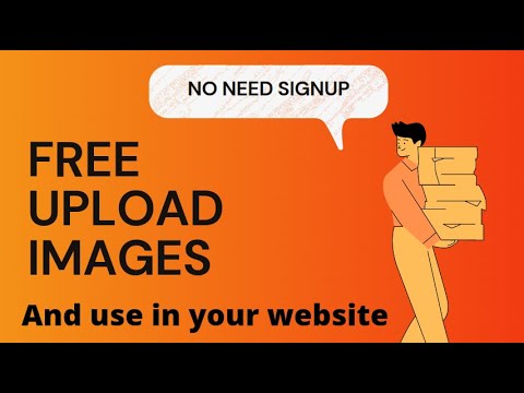how to free upload images (imgBB) and use in website