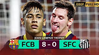 MESSI AND NEYMAR PLAYED TOGETHER FOR THE FIRST TIME AND MADE THEIR OPPONENT ASK FOR MERCY