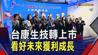 台康生技轉上市 看好未來獲利成長 "逆向工程技術"達國際水準 首支乳癌生物相似藥在台銷售｜非凡財經新聞｜20250721