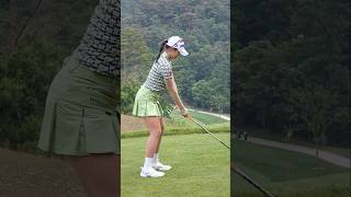 박현경 스윙, 이렇게 자세히 본 적 있어?