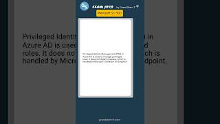 Microsoft SC-900 - Question 1011