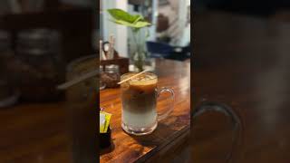 Had a weekend with a hectic work#with iced latte🍧