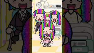 My litte sister always follows whater I do 😳😬💖 #tocaboca #tocalife #tocalifeworld #shorts