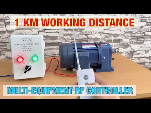New Innovation - Wireless Remote RF Controller - 1 Km Working Distance | Smart Industry