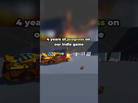 4 years of progress on our indie game #indiegame #gamedev #gaming