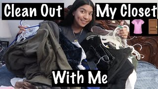 CLEAN OUT MY CLOSET WITH ME!!!!!! |LindaOroVlogs