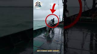A Fisherman Got a Black giant shrimp from the Deep #fishing #ai