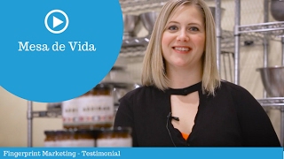 Mesa de Vida - Fingerprint Marketing Testimonial