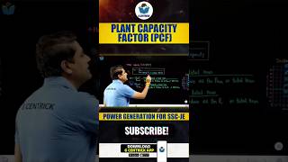 PCF (Plant Capacity Factor)🔥 Important for SSC-JE