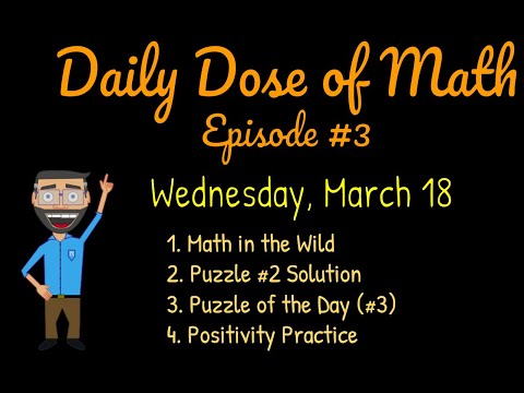 Daily Dose of Math #3 - "More Testing Needed"