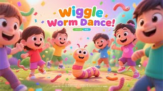 Wiggle Like a Worm – Wobble Wiggle Wiggle! | Fun Kids Movement Song for Wiggly Worms and Giggles