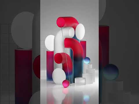 Blender Abstract Design