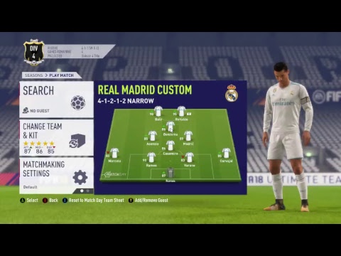 FIFA18 h2h live