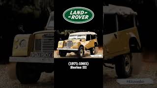 Land Rover Series/Defender Transformation 1948-2025 || part 1 #landrover #transformation #carhistory