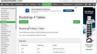 tablehead
