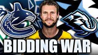 CANUCKS & MAMMOTH TRADE UPDATE: BIDDING WAR FOR BOSTON BRUINS CENTRE?
