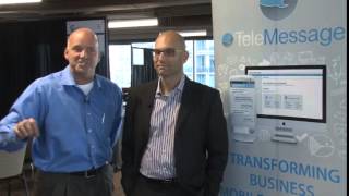 TeleMessage - Networking at Enterprise Mobility Exchange, Atlanta 2015