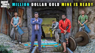 GTA 5 : FINALLY MICHAEL'S EXPENSIVE GOLD MINE IS READY || BB GAMING