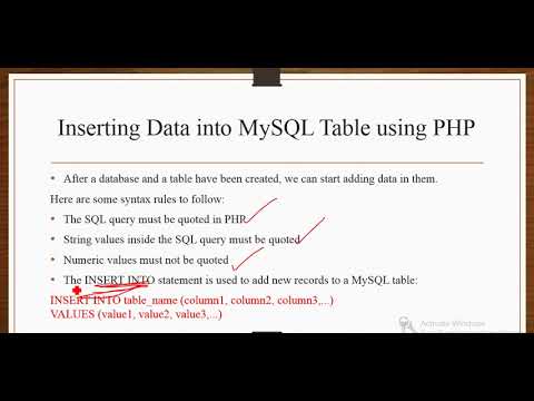 CSE/IT 5 Web Development using PHP PHP and MySQL 3 Part 2 MySQL