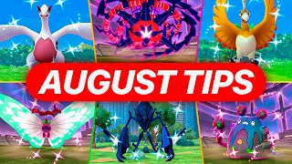 Tips & Tricks for August in Pokémon GO