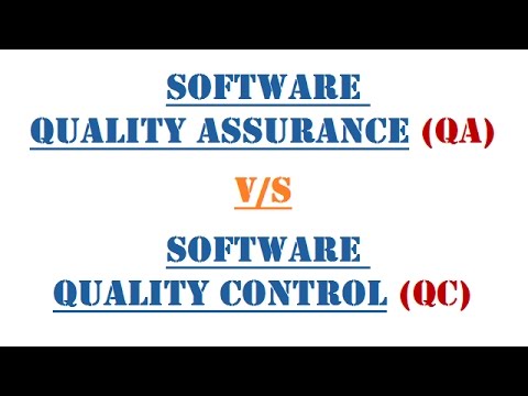 Software Quality Assurance (QA) v/s Quality Control (QC) : Definition | Comparison | Approach