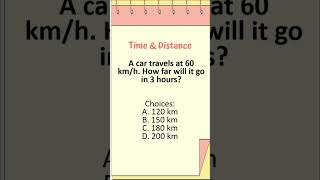 How Far Can a Car Go? | Simple Distance Word Problem with Solution