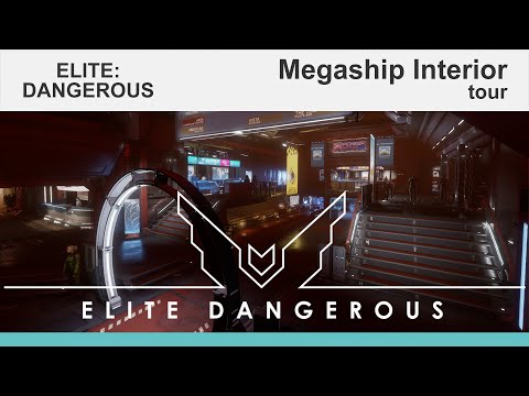 Elite Dangerous Odyssey: Megaship interior tour
